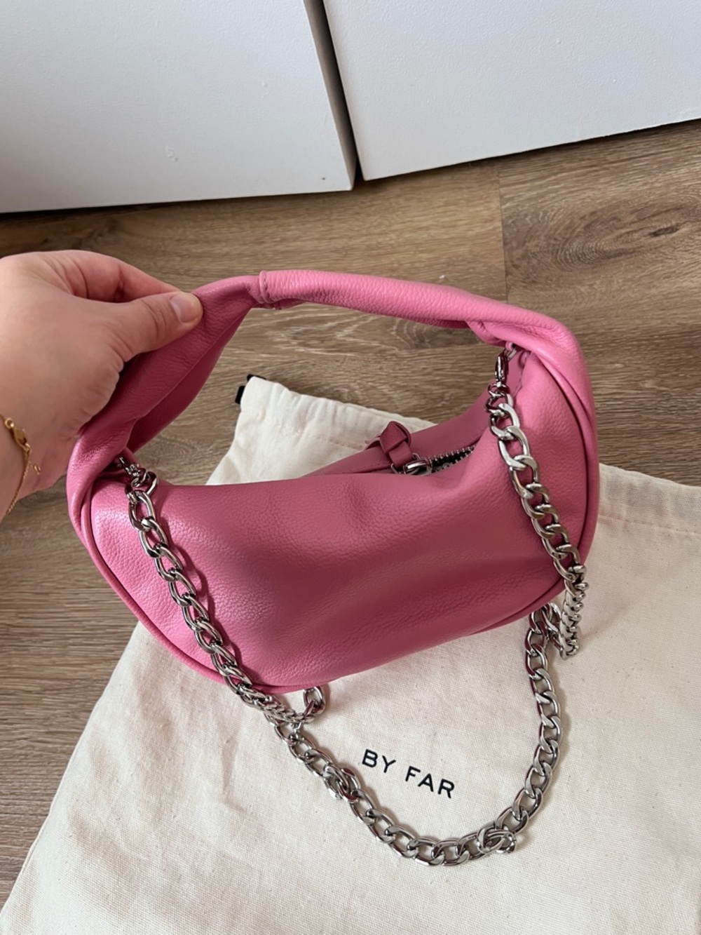 By Far Mini baby Cush bag